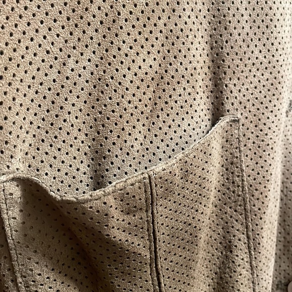 Rare la matta perforated shirt snake skin inseam - Picture 7 of 12